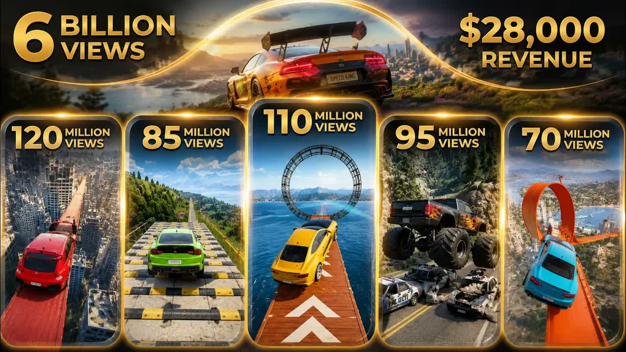 I Made FREE Unlimited AI Car Racing Videos That Got Millions of Views (Full Tutorial 2026)