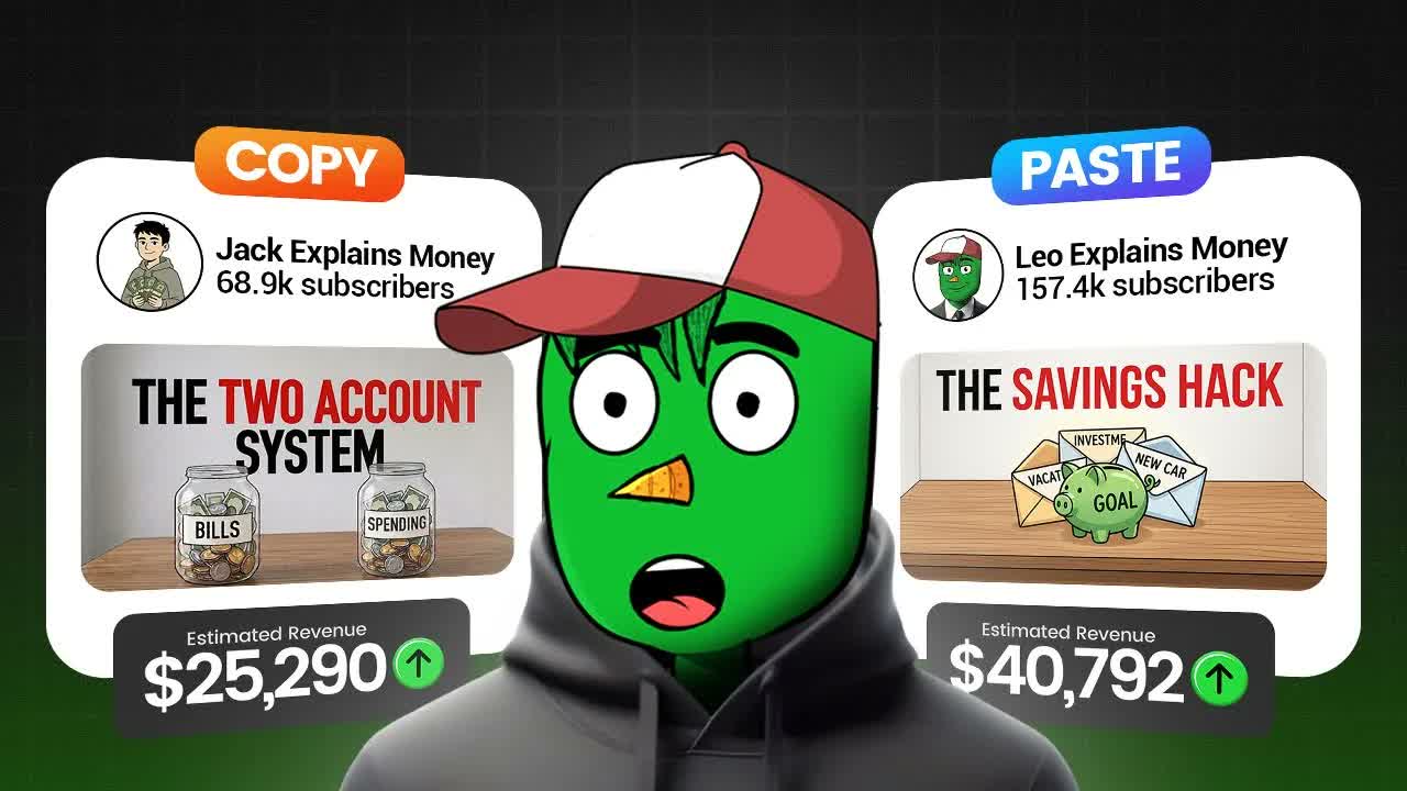 How to Make VIRAL stickman Finance Animation Videos With AI (FREE AI Course)