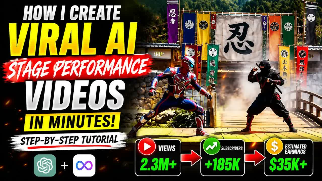 How I Create Viral AI Stage Performance Videos in Minutes (Step-by-Step Tutorial)