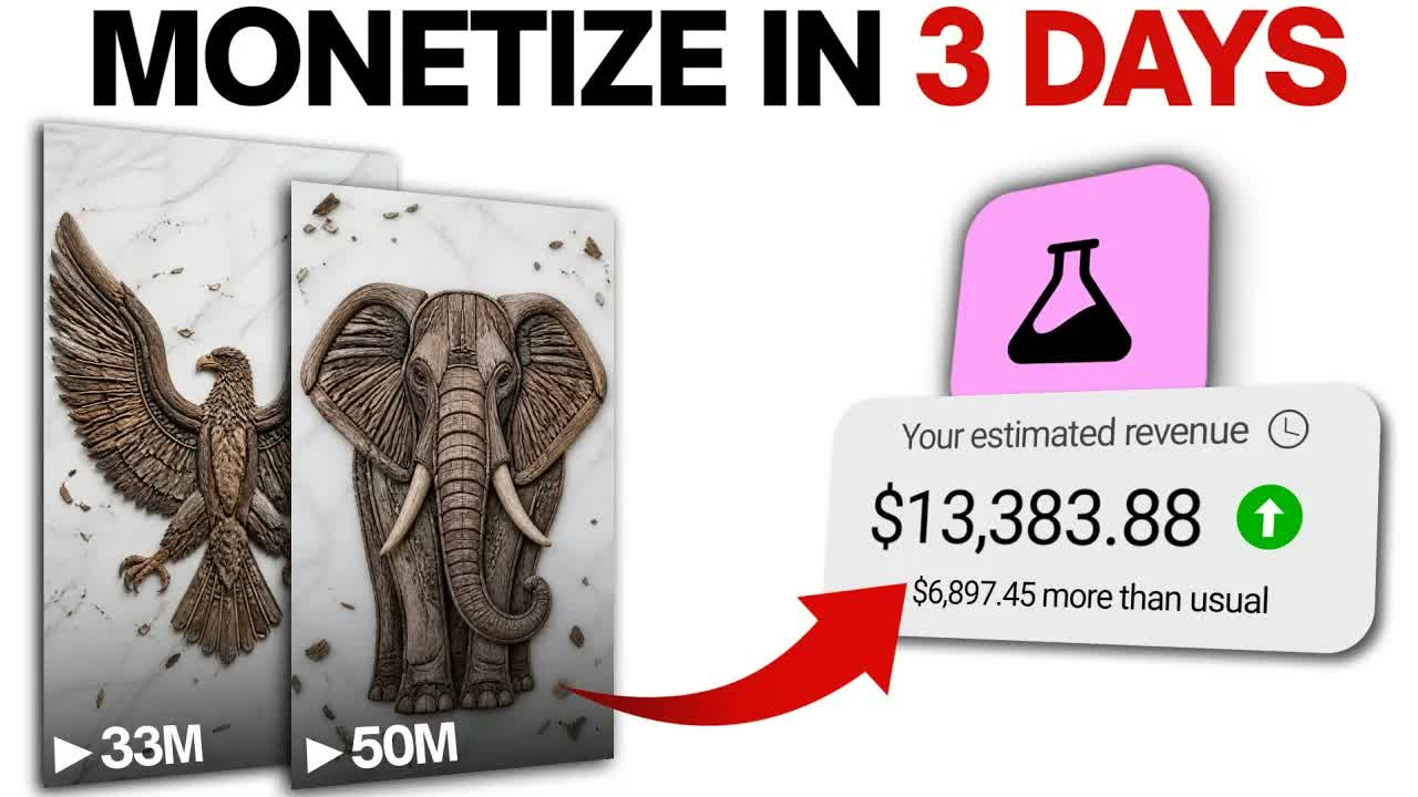 Create Viral Wooden Animal AI Videos for FREE (Step-by-Step)