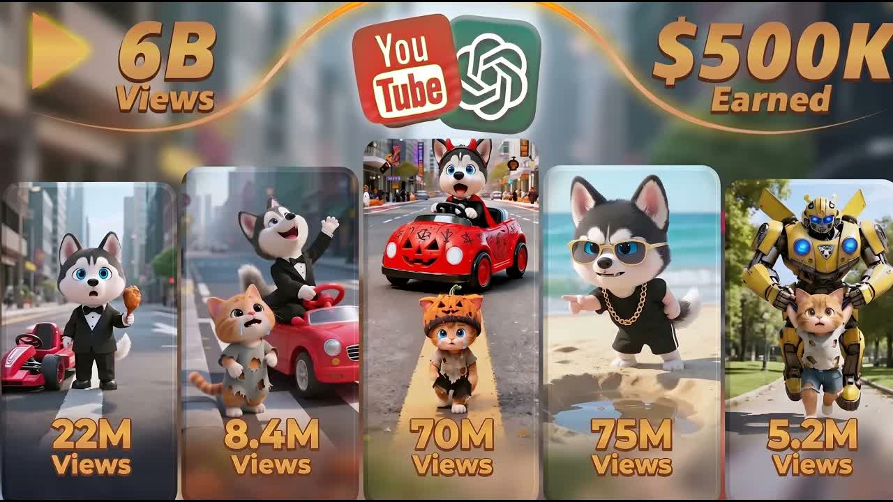 Create VIRAL AI Animated Videos with This NEW Tool  Earn $1.7K–$10.5KMonth