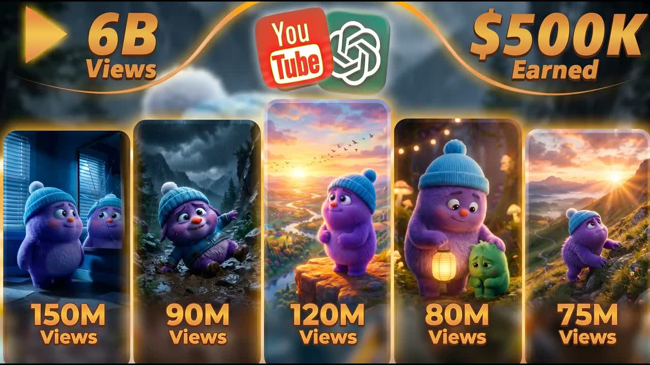Create VIRAL AI Animated Videos With This NEW Tool  Earn $6.7K–$11.5KMonth