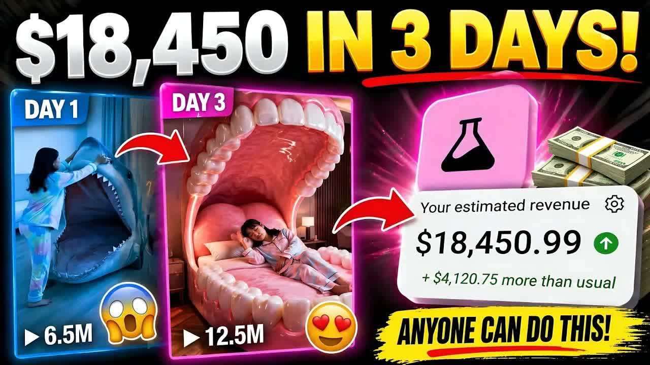 This AI Niche Gets 50 Million Views With Zero Effort (Full Tutorial )