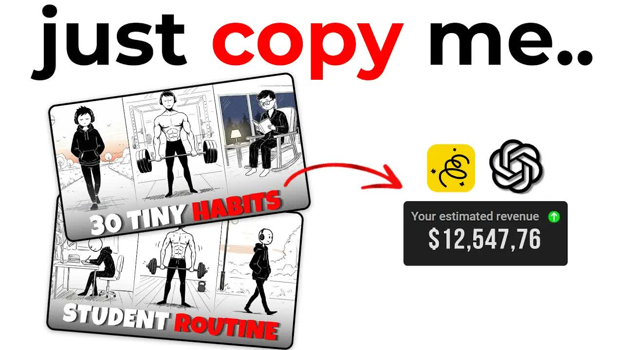 The Exact Method I Use to Make Viral Self Improvement Videos