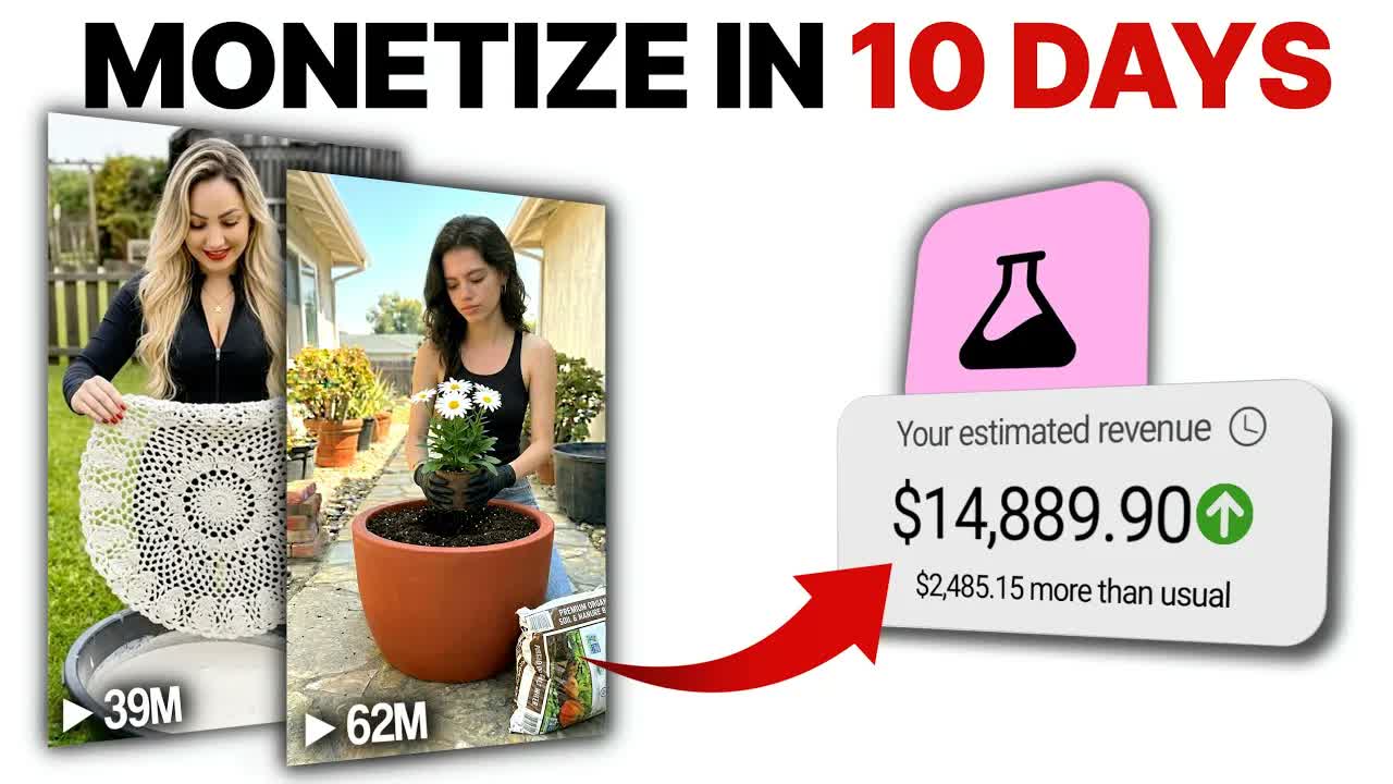 Make Viral Cement Planter Videos with AI (Easy Guide)