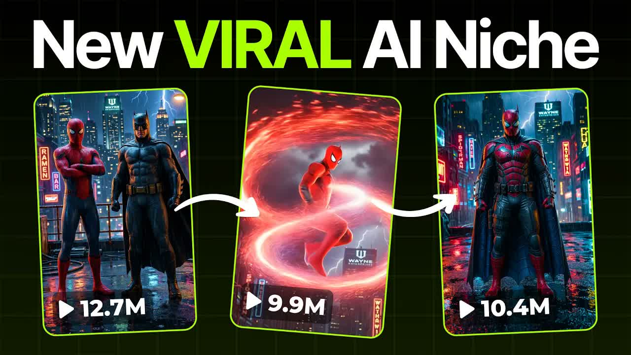 How to Make VIRAL AI Hero Fusion Videos (Step by Step)