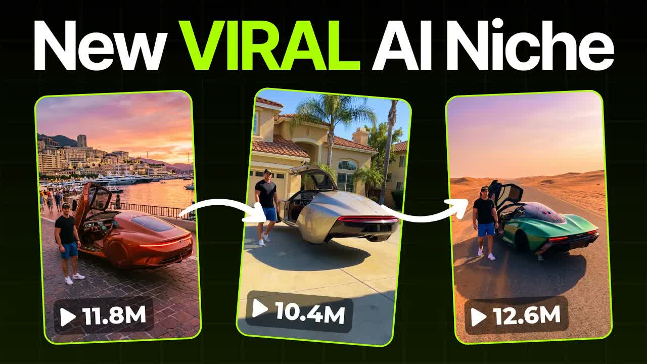How to Make VIRAL AI Flying Car Videos (Step by Step)