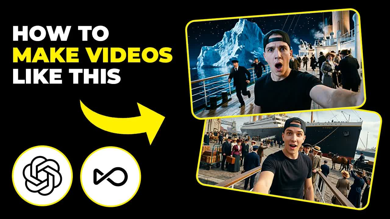 How To Make Time Travel Vlogs (Fast Tutorial)