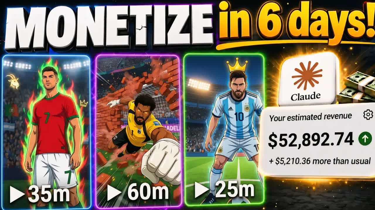 This Football Anime Niche Is BLOWING UP Full Free Guide